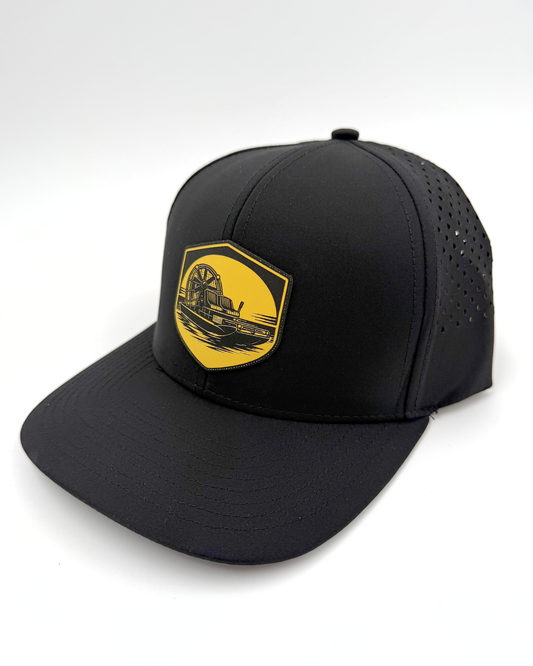 Everglades Sunset - Custom Leatherette Patch Hat