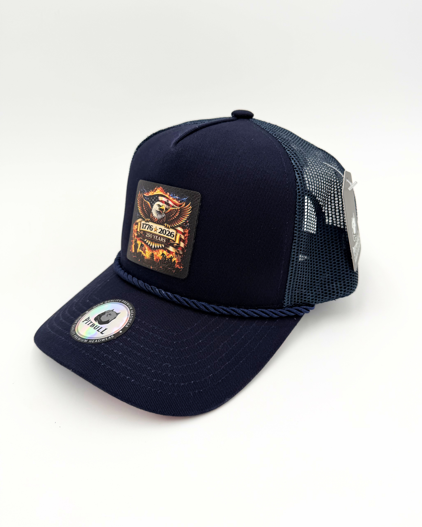 United States 250th Anniversary - Custom Engraved Patch Hat
