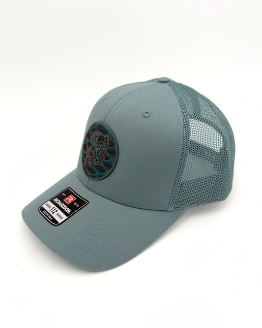 Copper Redfish - Custom Engraved Patch Hat