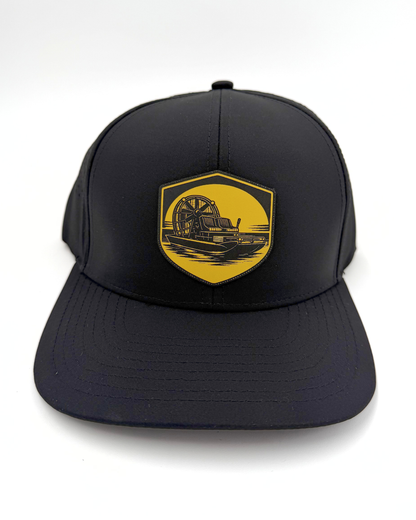 Everglades Sunset - Custom Leatherette Patch Hat