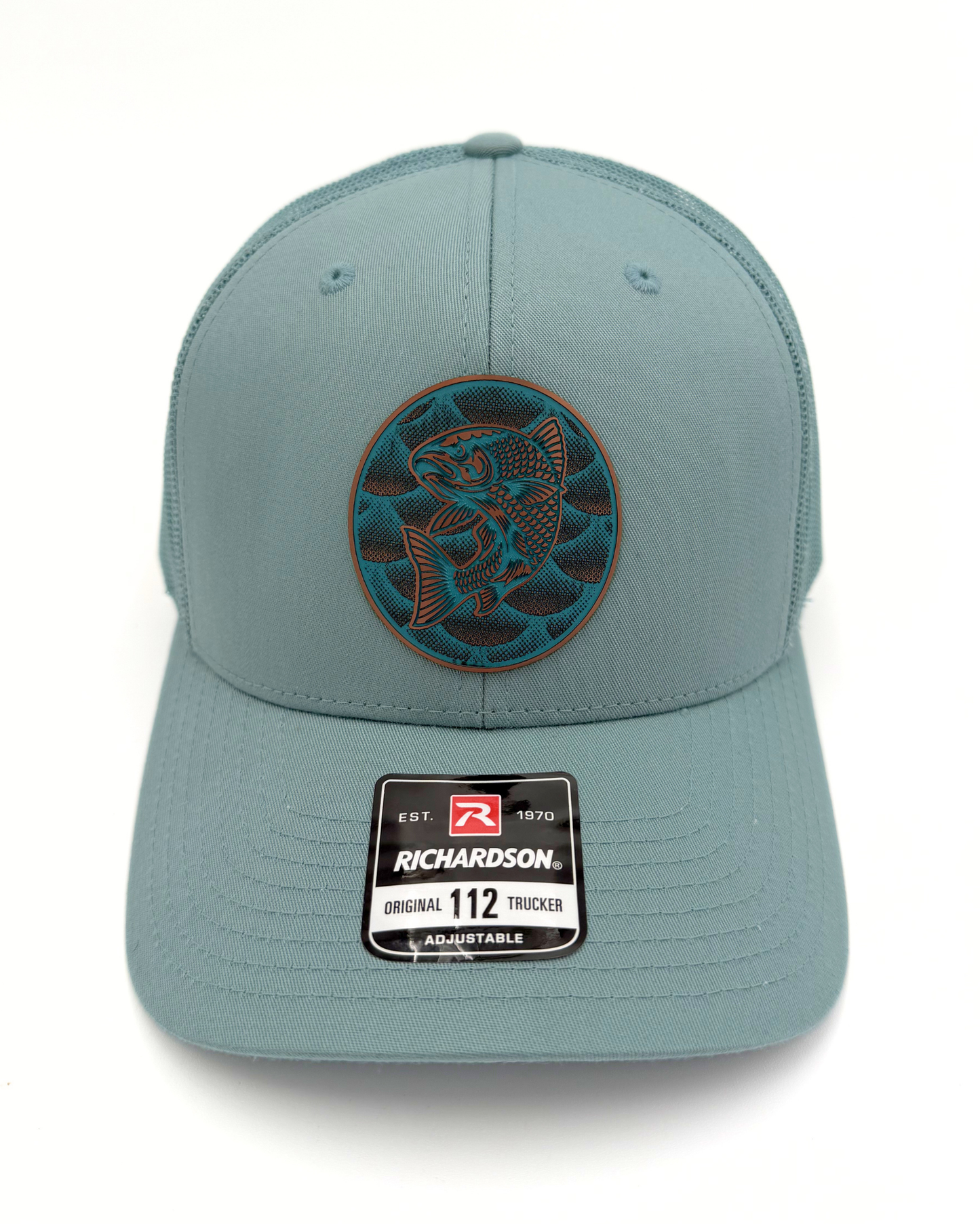 Copper Redfish - Custom Engraved Patch Hat