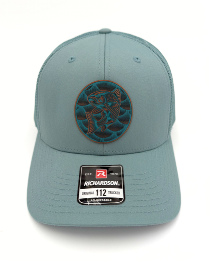 Copper Redfish - Custom Engraved Patch Hat